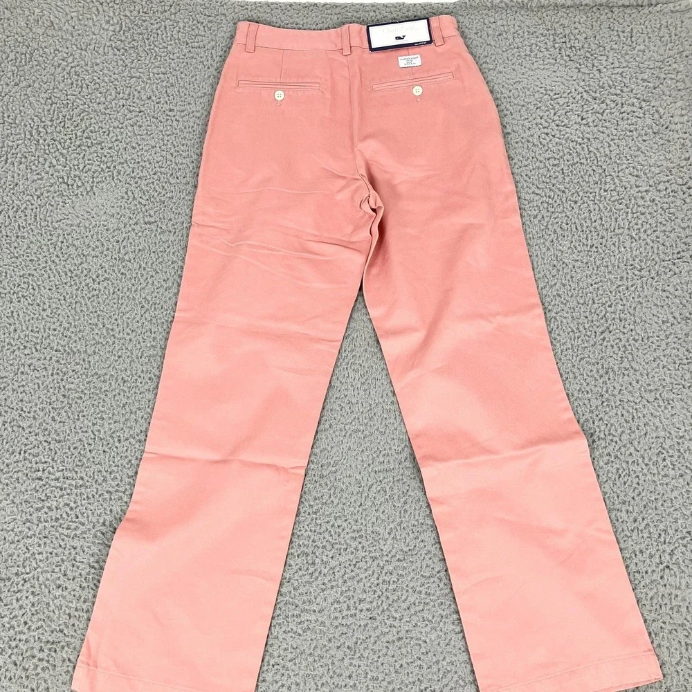 Vineyard Vines Club Pant Pants Mens 28x30 Pink Chino Classic Fit Cotton Casual